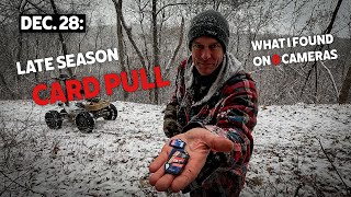 Dec. 28: What I Found on Eight Cameras, Late Season Bowhunting | Bowhunting Whitetails w/ Bill Winke