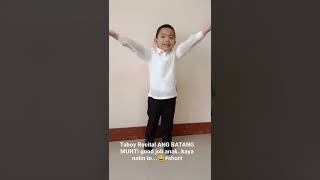 ANG BATANG MUNTI.😃