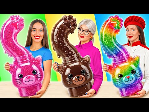 Me vs Grandma Cooking Challenge | Amazing Cooking Ideas by Super Hyper DO