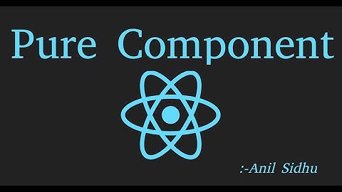 React js Tutorial #34 pure component with example