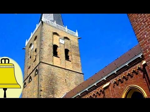 Tzum Friesland: Van Wou kerkklok(ken) Hervormde kerk (voor de restauratie / bevor Sanierung)