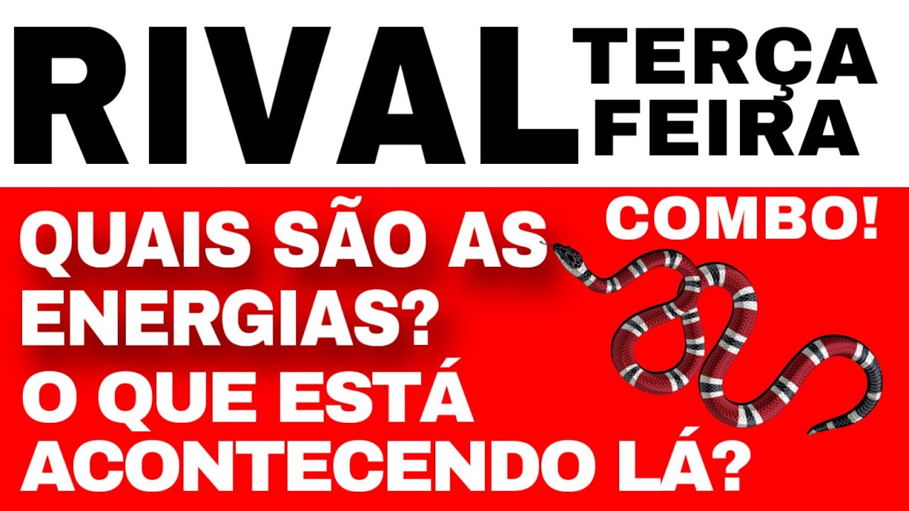 RIVAL COM ELE (A) HOJE TERÇA FEIRA COMO ESTÁ LÁ? TAROT BARALHO CIGANO TARO