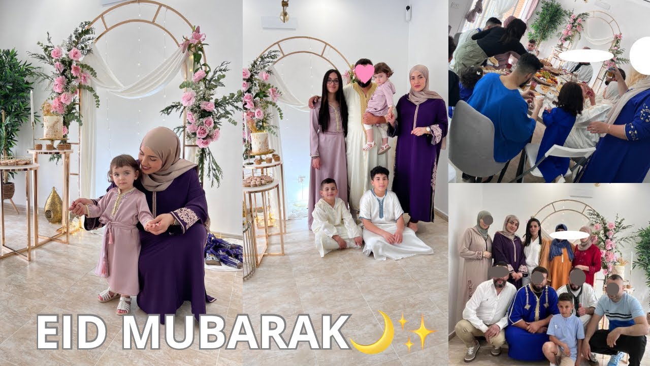Eid Mubarak said🌙/ juntamos a toda la familia/ fiesta eid al fitr 2023