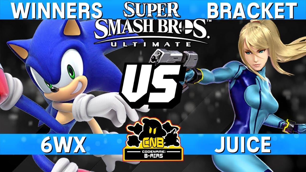 Smash Ultimate Tournament Set - 6WX (Sonic) vs Juice (ZSS) - CNB 177
