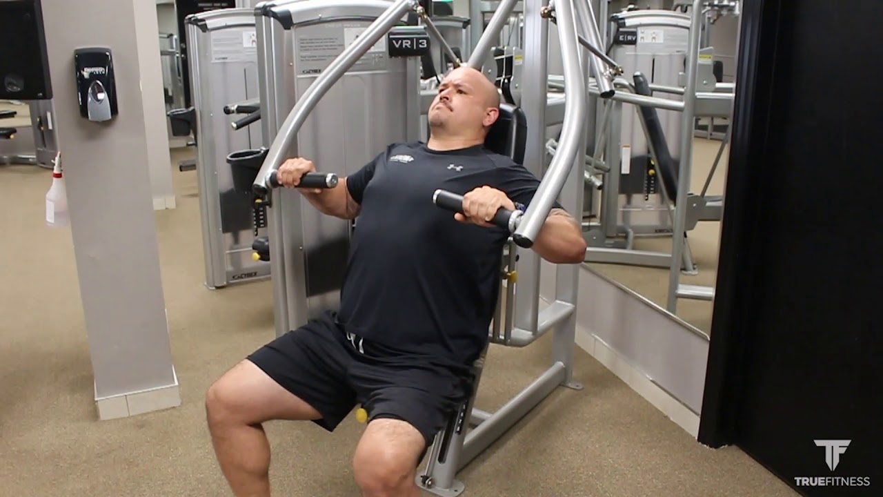 Chest Press Machine - YouTube