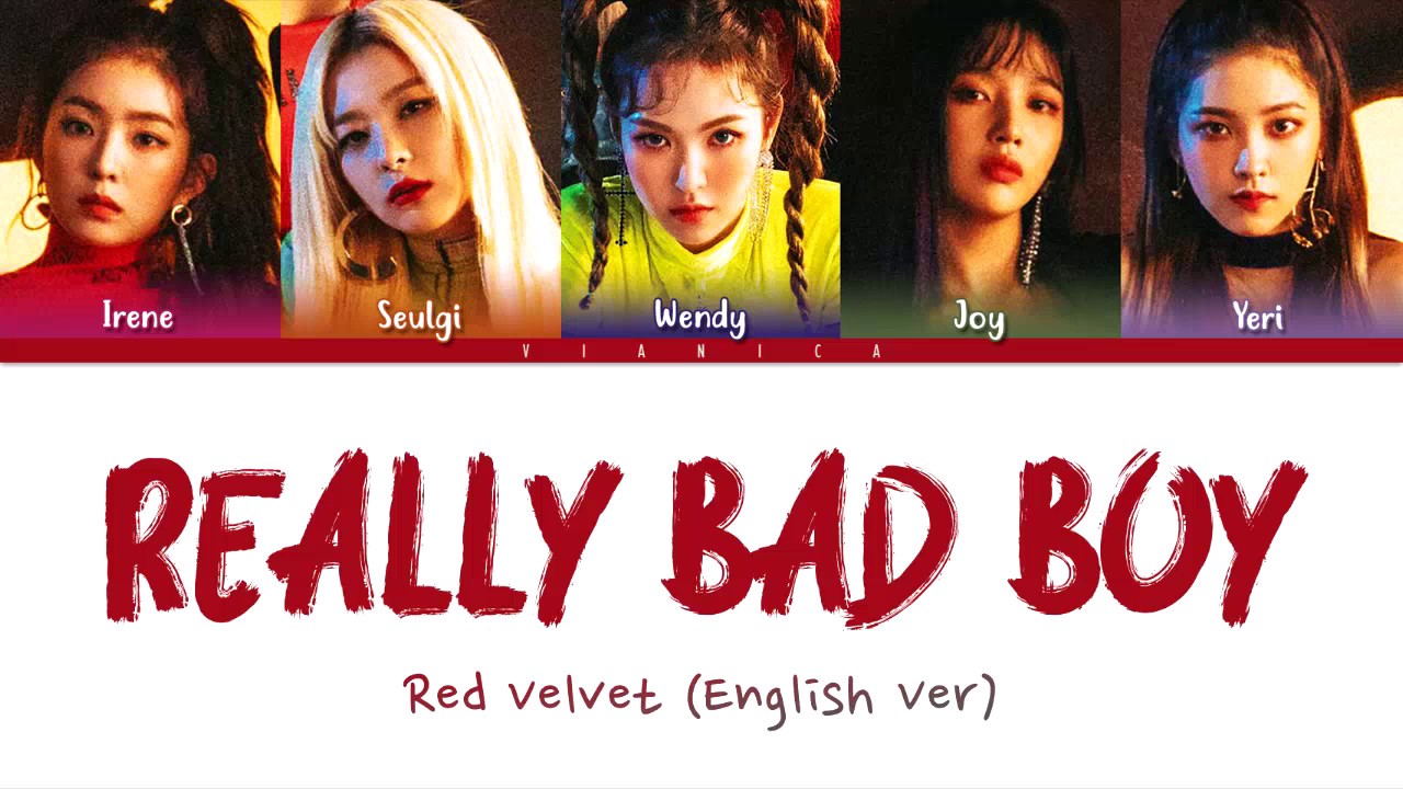 Red Velvet RBB Really Bad Boy New Music Video Album