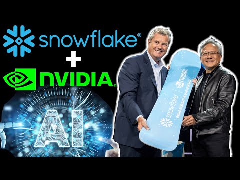 Snowflake + Nvidia = Unstoppable AI Superteam ❄️ Snowflake Summit ❄️ Nvidia Stock + Snowflake Stock