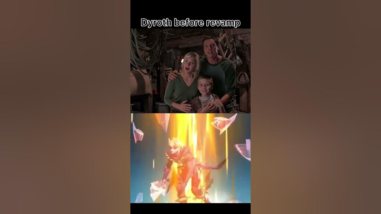 🔥Dyroth before vs after revamp ‼️ #mobilelegends #mlbb #diamond