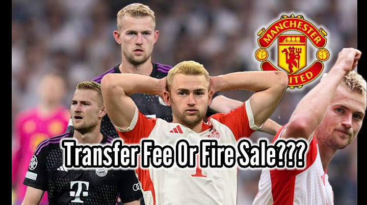 Transfer Fee or Fire Sale??? | Man United Learn De Ligt Price