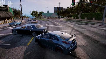 Gta 5: Redux Mod Test On My Gtx1080 [60Fps]