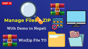 Part 10 - File Management & Compression in Nepali 📁 |  Basic Computer Course in Nepali