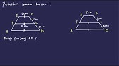Kesebangunan Trapesium Un Smp Matematika 2015 Pembahasan 25 Youtube