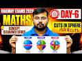 Railway Exams 2026 | Maths Sphere Cutting Questions🔥 | Maths by Sahil Sir