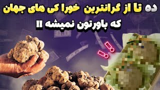 ده تا از گرانترین خوراکی های جهان - تاپ تن گرانترین خوراکی های جهان که فقط پولدارا میتونن بخورند