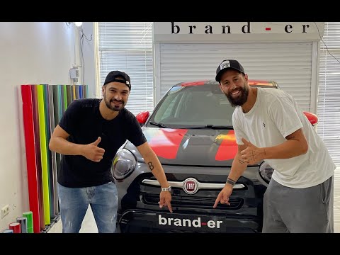 ლევან მჭედლიძის FIAT 500X ფირის გადაკვრა/ბრენდერის მასტერკლასი1/ გამორჩეული დიზაინი/