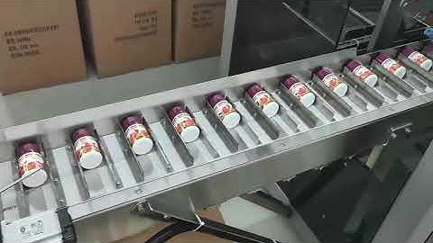 Bottle Cartoning Machine Overwrapping Machine Packaging Line