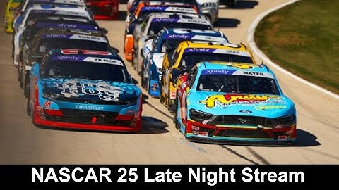 NASCAR 25 Xfinity Series Championship Mode Race 12/31 at Texas Full Race Livestream
