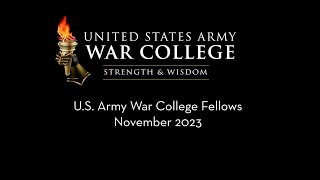 Novembers look at U.S. Army War College fellows' program throughout universities in the U.S.