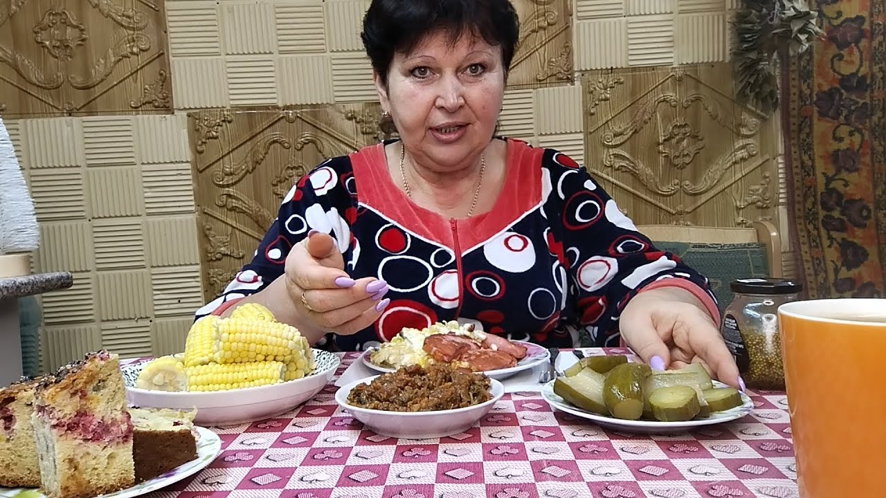 Мукбанг 😋👍. Домашняя  еда . Отвечаю на вопросы. 