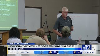 Jones County deputies train to prevent deputy-involved incidents