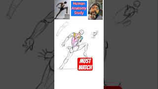 Bony Landmarks for Figure Drawing Anatomy (Simplified) #shorts