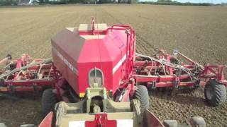 1St Day Of Drilling Organic Winter Beans