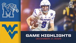 Game Highlights: Memphis vs. West Virginia (Scooter's Coffee Frisco Bowl | Dec. 17, 2024)