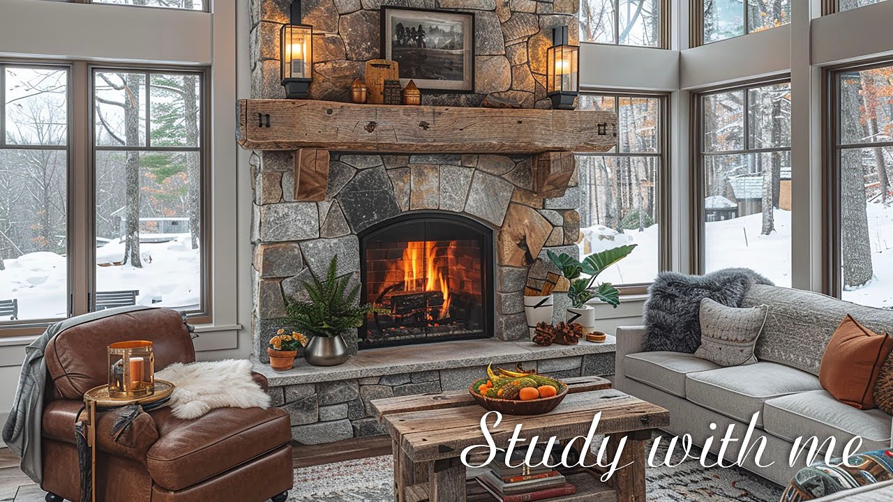 1,5 Hour Study With Me 📝 /pomodoro25-5/relaxation/mountain river/original sound.