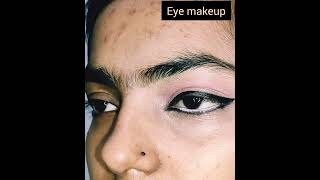Eye Makeup Tutorial ll#eyeliner #eyesmakup #sahibamakeover