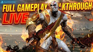 God of War 3 Remastered LIVE 🔴 | Full Gameplay 24/7 | Kratos Epic Battles
