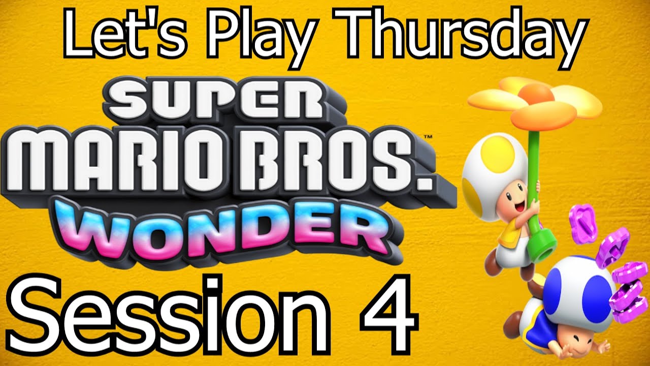 Wonder Session Super Mario Bros Wonder | Session 4 - YouTube