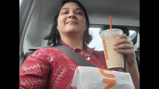 Taste-testing NEW Fall Items at Dunkin'