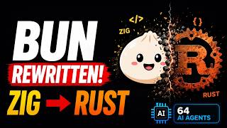 The $165,000 AI Rewrite: Bun Officially Dops Zig for Rust!