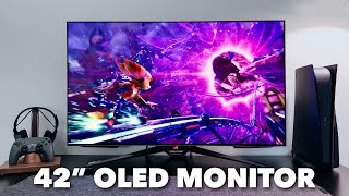 The FIRST 42-inch OLED Gaming Monitor - PG42UQ