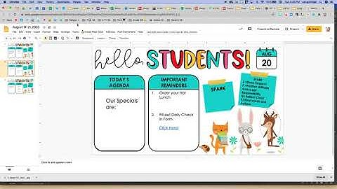 "Locking" items in Google Slides