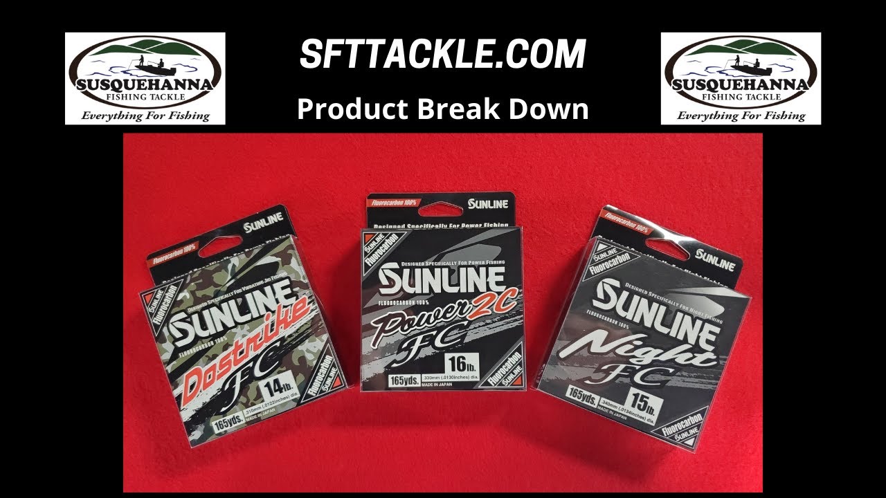 Specialty Application Sunline Products - Product Breakdown - SFTtackle.com  