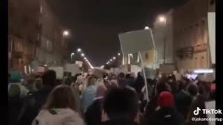 Польша митинги Варшава