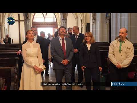 Maďarský prezident po prvý krát v Košiciach