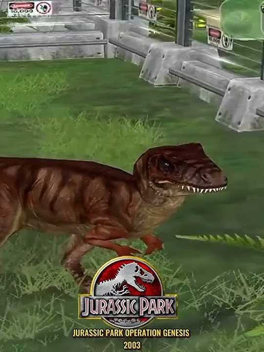 Jurassic Park OPERATION  GENESIS 2003 Jurassic World EVOLUTION 2023