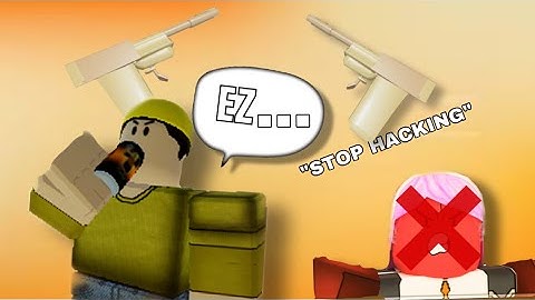 So i made a live stream think i was hacking... (roblox arsenal)