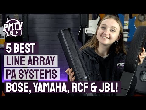 Juster dråbe labyrint Top 5 Best Column Array PA Systems - Portable Sound Systems For Bands DJ's  & Events - YouTube