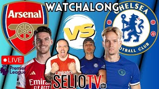 LIVE 🔴 ARSENAL vs CHELSEA | LIVE STREAM | FAN REACTION WATCHALONG | WATCH PARTY | PREMIER LEAGUE