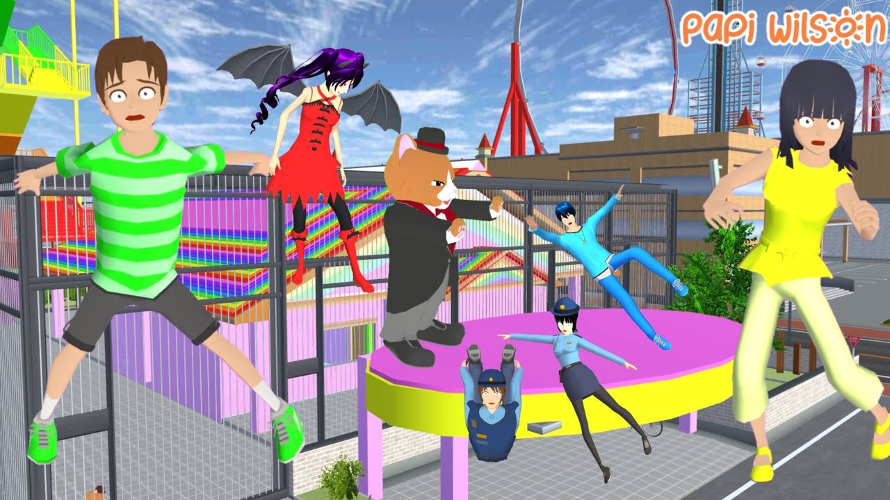 Yuta Mio Beraksi Sakura Vampir Gigit Takagi Gara Gara Cat Butler 😱🧛‍♀| Sakura | Papi Wilson