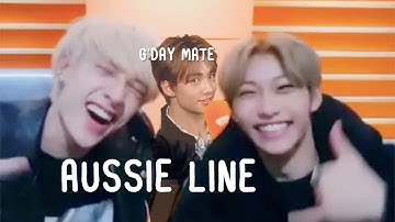stray kids aussie line being your typical aussies (ft. aussieboos)