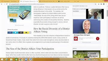 Article Review Assignment Instructions   GEOG 1010 A02 Fall 2020