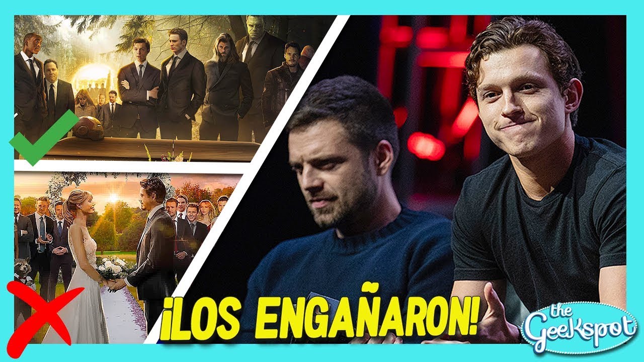 Holland y Sebastian pensaron que era una boda😂 Curiosidades del Cast #Endgame