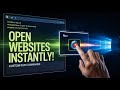 Open website Using run Command | Run command tips | create your own run commands