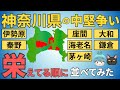 【神奈川県の中堅争い】鎌倉、大和、海老名、茅ヶ崎、座間、伊勢原、秦野を都会度で徹底比較!