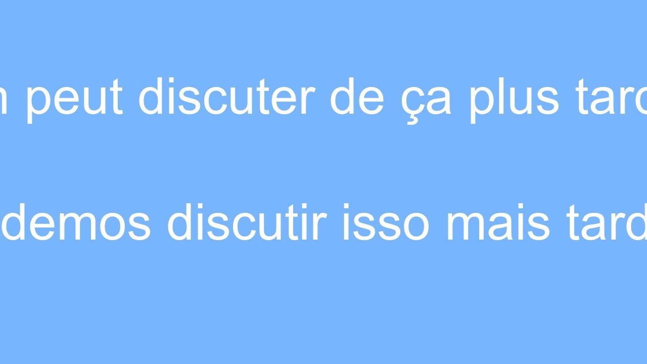 50 phrases courtes importante pour Apprendre le portugais - YouTube