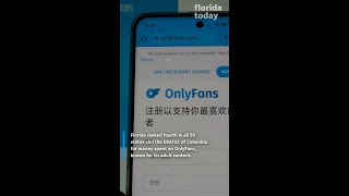 Florida ranks fourth in OnlyFans spending